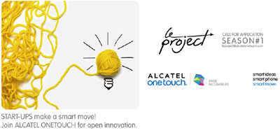Paris Incubateurs et Alcatel Onetouch lancent un incubateur commun