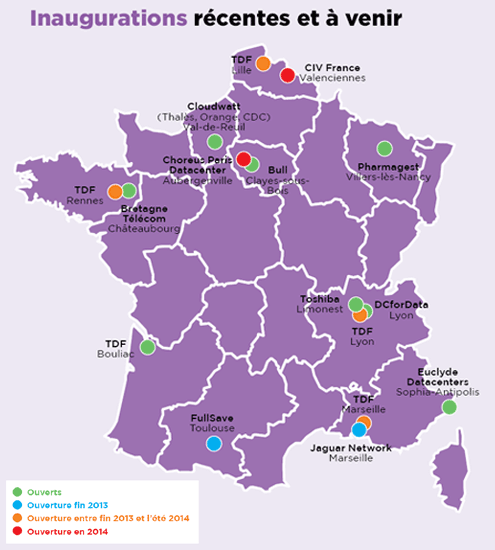Les datacenters fleurissent un peu partout en France, à l’initiative de grands groupes mais aussi de PME. Le mouvement devrait s’accentuer, même si les collectivités n’ont pas encore pris toute la mesure de l’enjeu.
