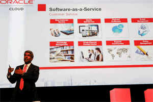 A l’occasion de la déclinaison parisienne de son évènement Oracle Cloudworld, qui a eu lieu le 28 janvier, l’éditeur américain a affirmé ses fortes ambitions en matière de cloud computing.