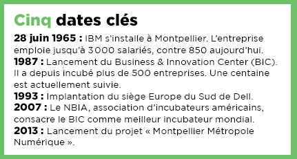 L’agglomération de Montpellier connaît une embellie dans le numérique, alors que les autres secteurs font grise mine dans la région Languedoc-Roussillon.