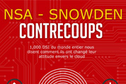 Infographie - Les contrecoups de l'affaire Snowden - NSA sur le cloud