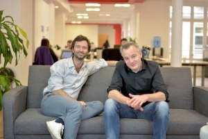 Marc Rouvier (gauche) et Nicolas Woirhaye (droit) co-fondateurs © IKO System