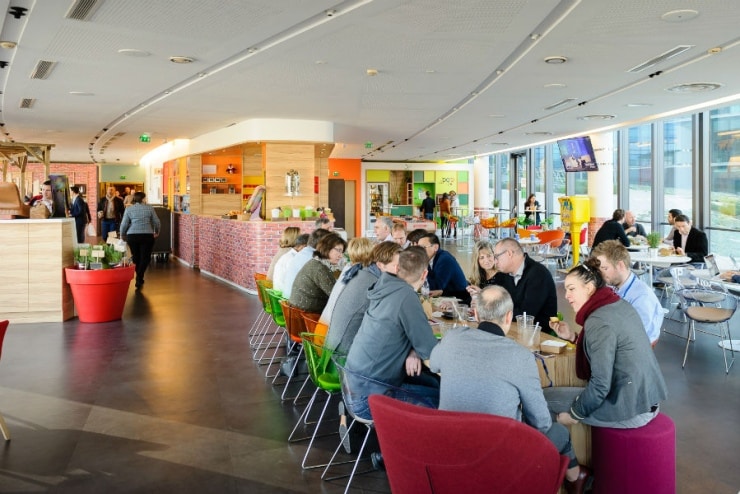 Campus-Microsoft-Cafétéria