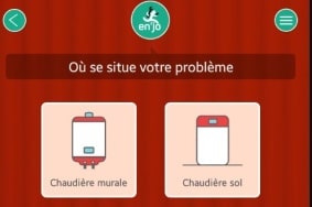 L'application En'jo permet aux particuliers de trouver un professionnel pour leurs travaux en moins de deux heures. ©En'jo