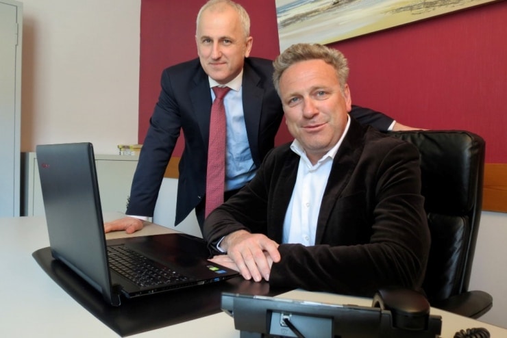 Aymeric de Villeneuve et Thierry Pélabon, directeurs associés de PebsCo ©Pebsco