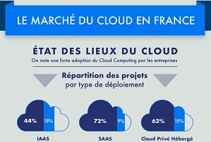 le marché du cloud en France