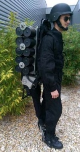 L’exosquelette Hercule de RB3D, permet de soulever 40 kg en ne fournissant qu’un effort de 4 kg.