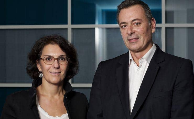 Nathalie Balla et Eric Courteille, co-président de La Redoute © La Redoute