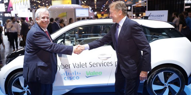 Alliance Valeo et Cisco ©Viva Technology