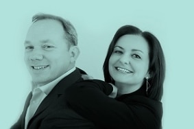 Les co-fondateurs d’Inwibe : Fiamma Ferrero, présidente et Damien Heiss, COO.