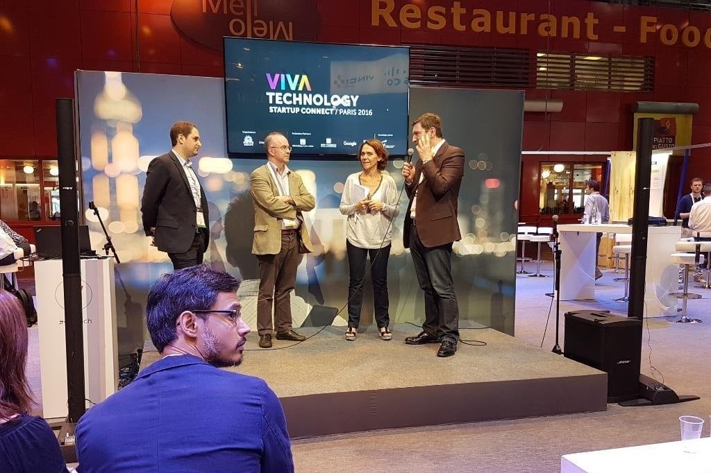 Les fondateurs d'Energisme à Viva Technology ©Energisme