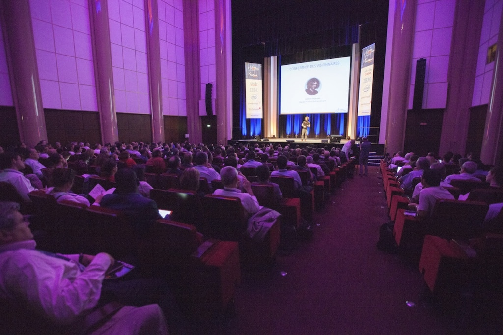 Pitch de la Cloud Week Paris Region 2016 ©CWPR2016