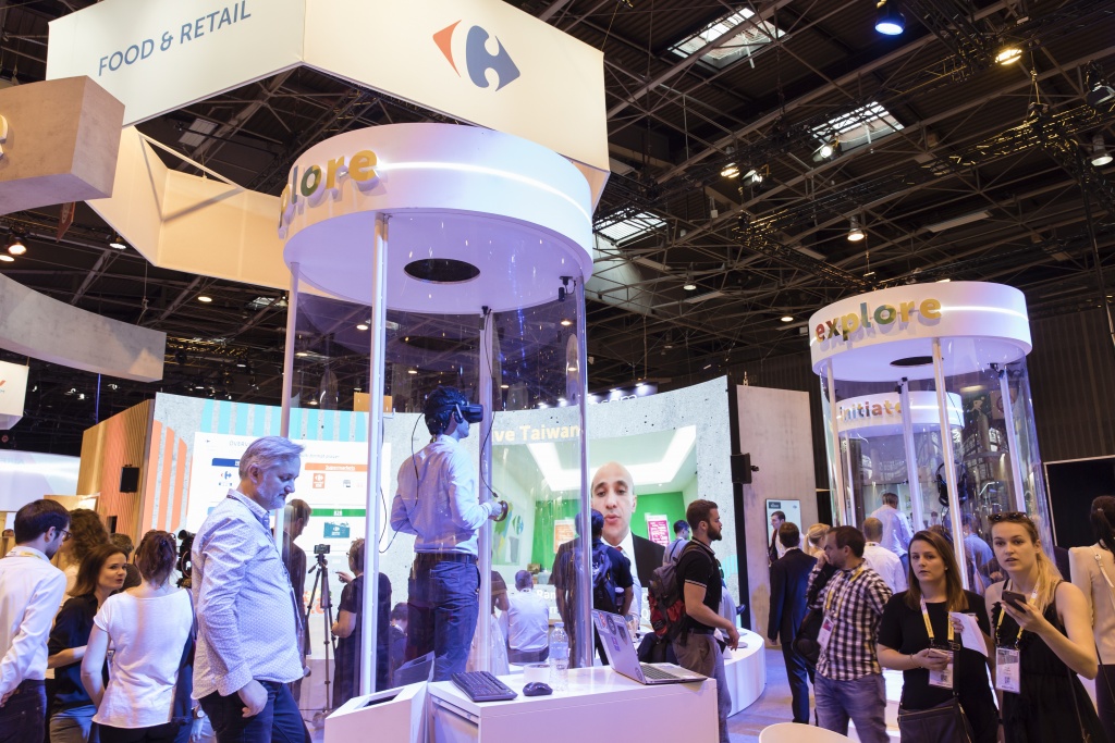 Stand Carrefour à Vivatech ©Carrefour