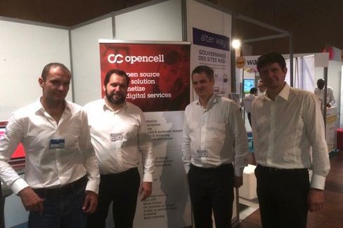 L'équipe Opencell ©Opencell