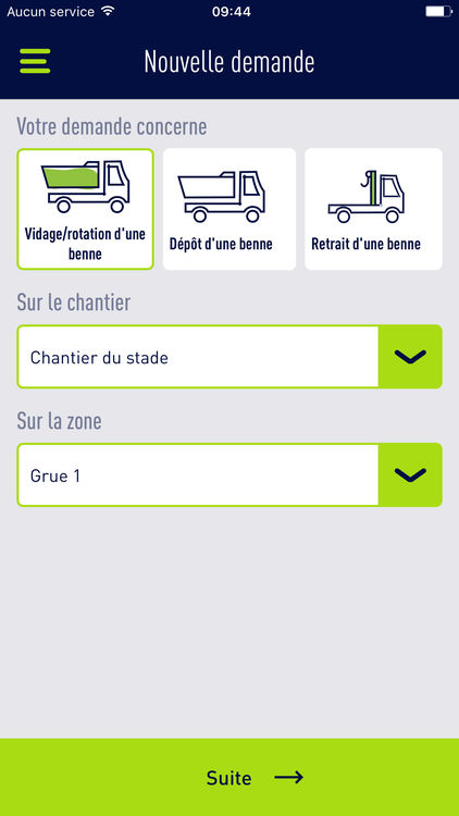 L’application, destinée aux clients existants de SUEZ recyclage et valorisation France, leur permet de gérer l'ensemble de leurs déchets de chantier.