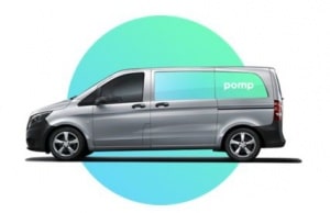 Pomp, une des start-up sélectionnées, ravitaille sur Paris les véhicules sans bouger… Une fois que vous avez précisez le lieu, le créneau et le type de carburant souhaité.