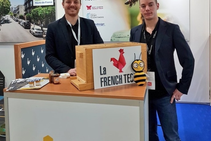 Hostabee met à disposition des apiculteurs les données sur la vie des abeilles. ©DR