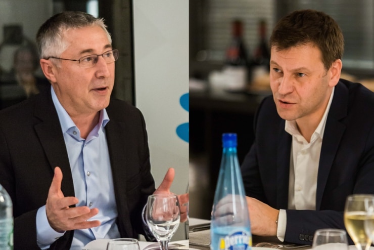 Patrick Rohrbasser, Regional Vice President France & North Africa et Stéphane Berthaud, Regional Presales Director France – Veeam