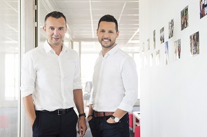 Frédéric Salles et John-Aldon, les deux cofondateurs de Matooma, ont réalisé 8 millions d'euros de chiffre d'affaires en 2017. ©DR