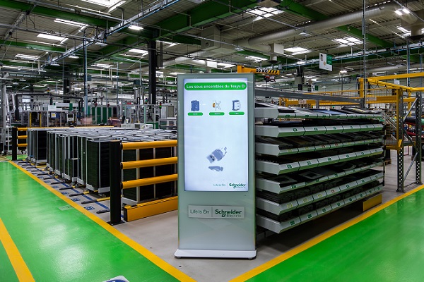 Site Industriel Le Vaudreuil (Eure) - vue intérieure -