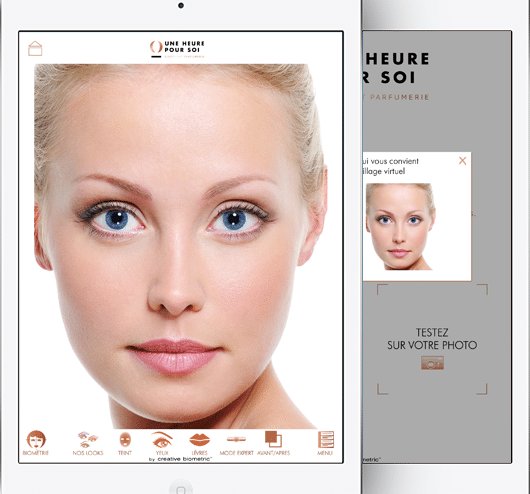 « Une heure pour soi » , du maquillage virtuel au diagnostic de peau