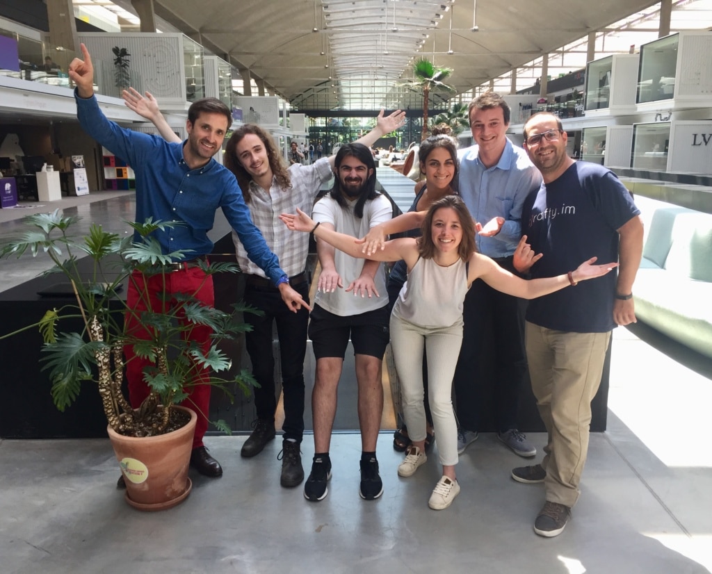 L'équipe de Crafty a pu croître en conservant le même espace. ©Crafty