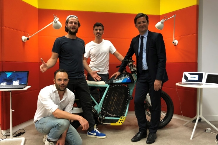 Gloria Factory va industrialiser ses motos électriques personnalisables. ©Gloria Factory