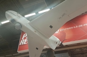 Azur Drones était présent au salon Eurosatory pour présenter ses drones aux forces de l'ordre et aux acteurs de la sécurité. ©CGM
