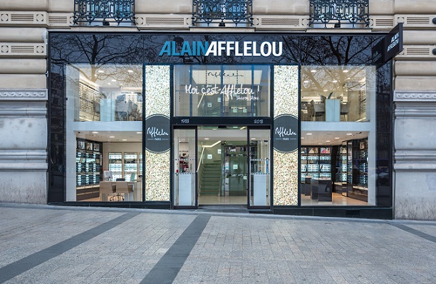 Devanture Boutique Afflelou Champs-Elysées