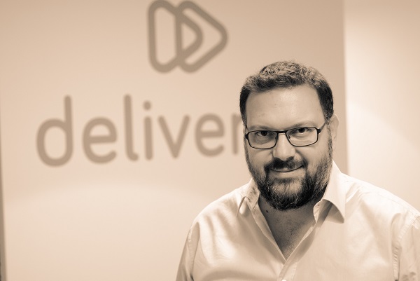 Michael Levy, CEO de Deliver.ee, qui a lancé en début d’année sa solution Mothership pour digitaliser le système de livraison d’une enseigne et lui permettre de livrer un achat dans un créneau de 2 heures. ©Deliver.ee