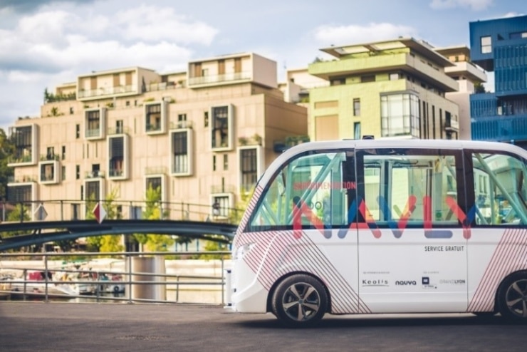 Lyon se veut leader européen des navettes sans chauffeur