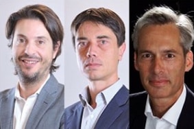 Frédéric Sandei et Antoine Toupin du cabinet OPEO spécialisé en mutations industrielles, et Bruno Faucher, fondateur d’Intuitu Novae, conseil de direction pour les transformations.