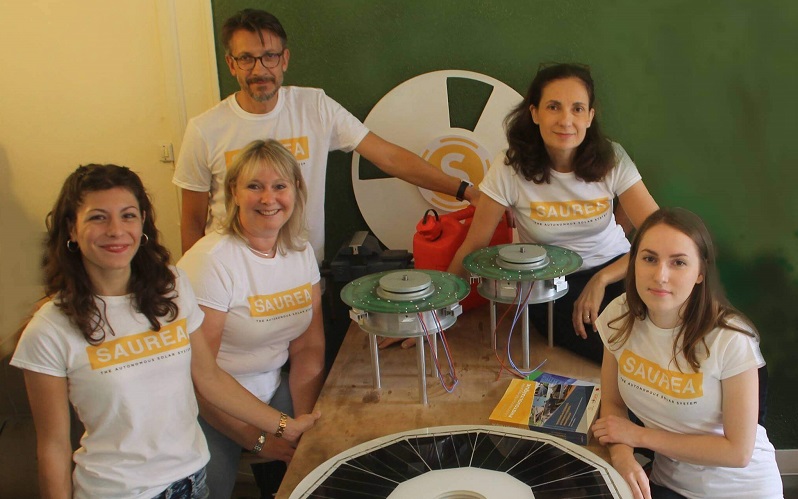 Créée en mars 2016, Saurea a inventé le premier moteur solaire autonome