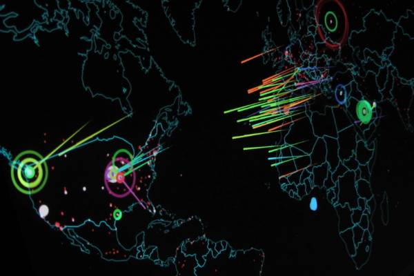 Norse Attack Map - © Flickr Christiaan Colen