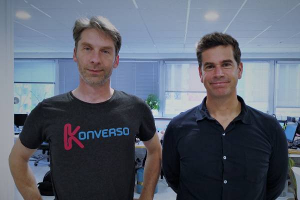 Amédée Potier (CTO) et Bertrand Lafforgue (DG)