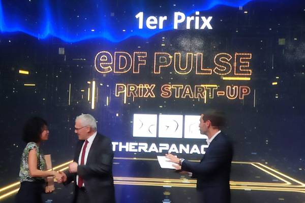 TheraPanacea remporte la première place du Prix start-up EDF Pulse 2019