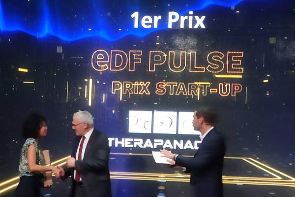 TheraPanacea remporte la première place du Prix start-up EDF Pulse 2019