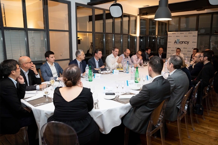 ALLIANCY Dîner « Transformation des éditeurs de logiciels »