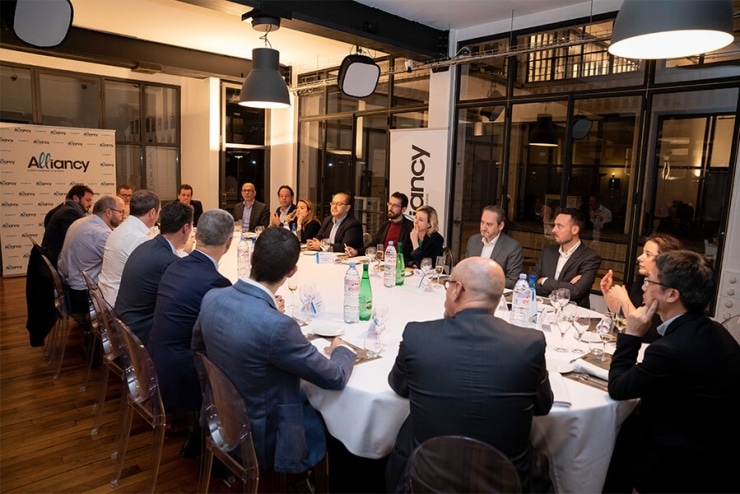 Un diner organisé en partenariat avec AWE, data minded B2B.