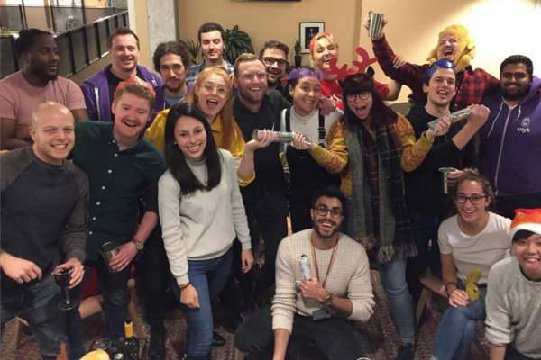 L'équipe londonienne de Snyk / Instagram : @lifeatsnyk