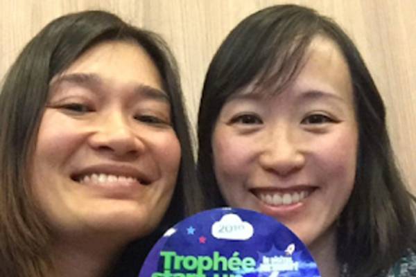 Les deux fondatrices de CircleLY ont remporté le Trophée Start-up de l’IMT Starter cette année.
