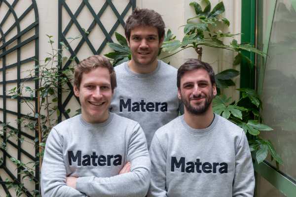 De gauche à droite : Victor Prigent (CPO), Jérémy Krebs (CTO) et Raphaël Di Meglio (CEO), fondateurs de Matera.