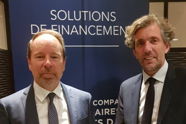 Franck Thouroude, Directeur chez Crédit Mutuel Equity et Sébastien Luyat, Président d'Axialease.