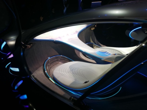 Vision AVTR, le concept car présenté par Mercedes