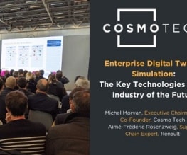 Lors du salon Supply Chain Event qui s’est tenu fin 2019 à Paris, Renault a présenté l'utilisation d'un jumeau numérique de son outil de production, mis au point par Cosmo Tech