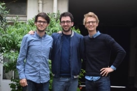 Quentin Brackers, Baptiste Maurel et Guillaume Motte, cofondateurs d'HostnFly.