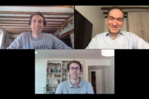 Pascal Chevrot, Gregory Serrano et Benjamin Quétier, co-fondateurs d'Invenis.