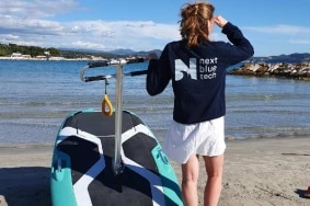 Soucieuse de l’environnement, Next Blue Tech a été créée dans le but de proposer une alternative au scooter des mers, qui par ses émissions, son bruit et toutes ses autres nuisances est un véritable fléau pour l’homme, la faune et la flore maritime.