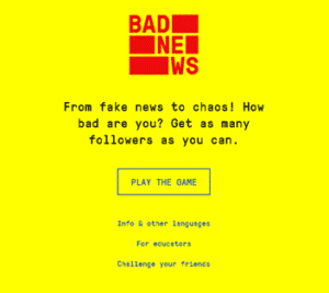 Le jeu Bad News vous met dans la peau d’un fabricant de fake news pour montrer quels sont les moyens possibles pour rendre un contenu sensationnel et donc viral.