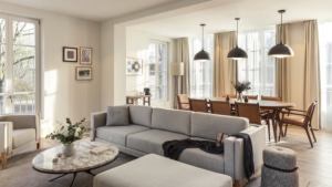 La Suite Living Area de l'hôtel Hyatt à Chantilly / Hyatt Regency®